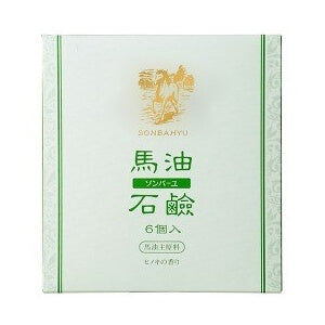 Yakushi-do Sonbahyu Horse Oil Soap 85gX6 pcs