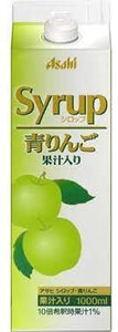 Asahi Syrup Green Apple Juice 1L