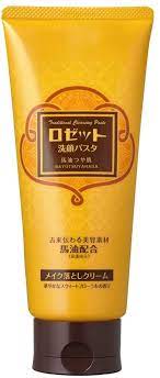 Rosette Facial Cleansing Pasta Horse Oil Glossy Skin Makeup Remover