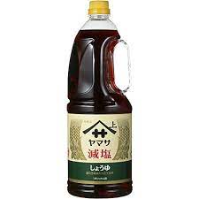 Yamasa Low-Sodium Soy Sauce Handy Bottle 1.8L