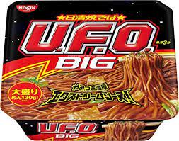NISSIN FOODS YAKISOBA UFO Big 168g (12pcs)