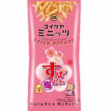 Koikeya /  Suppa Mucho Refreshing Ume Flavor 40g