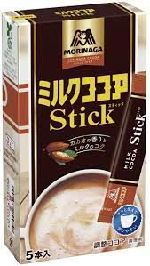 Morinaga Milk Cocoa Calorie 1/4 Stick 10 x 5