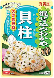 Marumiya Furikake /   Mixed-in wakame (scallop) 27g