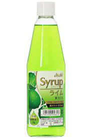 Asahi Syrup with Lime Juice 600ml