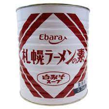 Ebara Sapporo Ramen Noodle Soup White Miso Soup 3.3kg