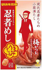 UHA MIkakuto Sugar Ninja Meshi (Ume Katsuo)