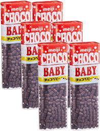 Meiji Choco Baby Jumbo 102g x6 pcs Set