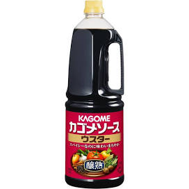 KAGOME  Jyoujyukui Sauce Worcester PET with hands 1.8L