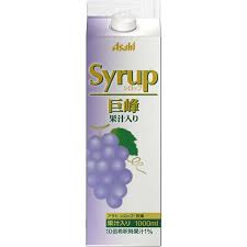 Asahi Syrup Grape Juice 1L