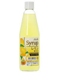 Asahi Syrup with Lemon Juice 600ml