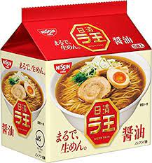 Nissin Laoh Soy Sauce Noodles (5 Servings Pack)