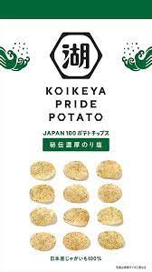 Koikeya /    PRIDE Potatoes - Secret thick seaweed salt 63g x12 pieces set