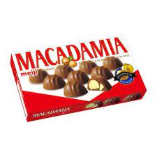 Meiji Macadamia Chocolate 9 pieces x10 pieces