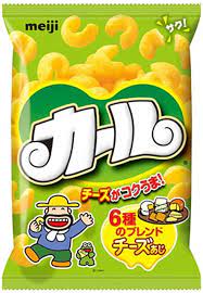 Meiji Curl Cheese Aji 64g x10 pcs Set