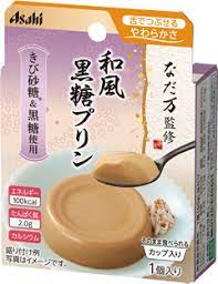 Asahi Group Foods NADAMAN Japanese Brown Sugar Pudding 60g