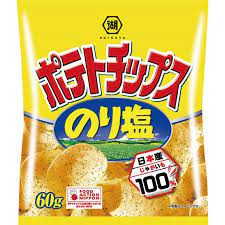 Koikeya /  Potato Chips Nori Shio 60g x12 pcs set