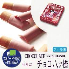 Biju (Otabe) Strawberry chocolate Yatsuhashi (bridge) 16 pieces in a can [Otabe]