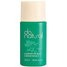 do natural Comfort UV Milk [Bright Beige]＜Sunscreen＞SPF50+/PA+++30ml
