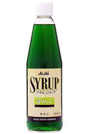 Asahi Syrup Green apple 600ml