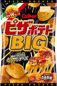 Calbee Pizza Potato BIG 145g x 12 bags set
