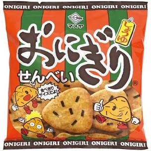 Masuya Onigiri Senbei (rice ball cracker) 62g