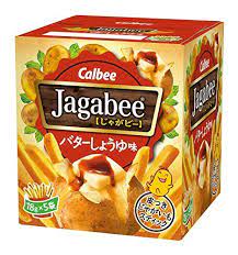 Calbee Jagabee Butter Soy Sauce 5 pcs 90g