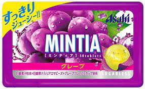Asahi Group Foods MINTIA Grape 50 grains