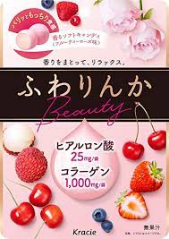 Kracie Foods Fuwarinka Beauty Fruity Rose x 8-piece set
