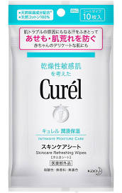 Kao Curél Skin Care Sheet [Quasi-drug]