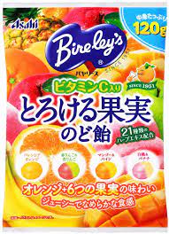 Asahi Group Foods VAYALICE Melting Fruits Throat Lozenges (120g)