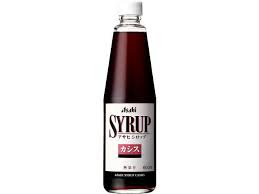 Asahi Syrup Cassis 600ml
