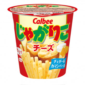 Jagariko Calbee cheese flavors, potato chips, Japanese snacks -jagarico