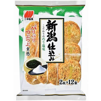 Sanko Seika Niigata Brewed Kodawari Nori Salt Flavor (24 Sheets)