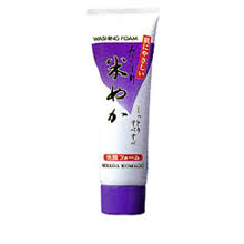 Kurobara Honpo Mihada Komachi Rice Bran Facial Cleansing Foam 120g
