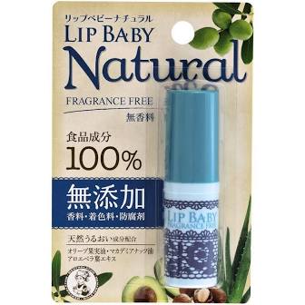 ROHTO Mentholatum Lip Baby Natural (4g) Fragrance Free