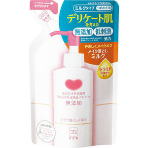 Additive-free Face Care| Milk Soap  Cow Brand Additive-free Makeup Remover Milk Refill 130mL