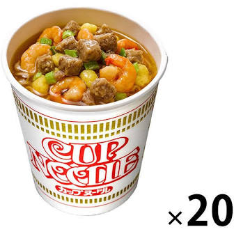 (Box sale) Nissin Foods Cup Noodle 77g (20 pcs.)