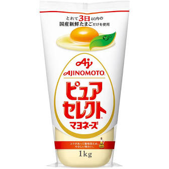 Ajinomoto Pure Select Mayonnaise 1kg x10 pcs.