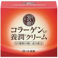 ROHTO 50 no Megumi Collagen Yojun Cream (90G)