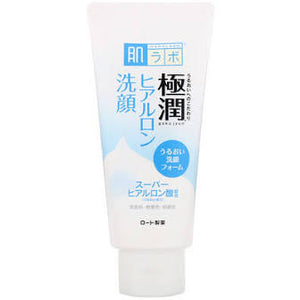 ROHTO HADA LABO Gokujyun Hyaluronic Facial Cleansing Foam 100G