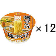 Toyo Suisan Maruchan Noodle Making Combination Miso Cup 104g (12 pieces)