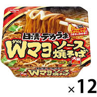 Nissin Deca Uma W Mayo Sauce Yakisoba x 12 pcs set