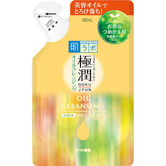 ROHTO Pharmaceutical Co. Hada Labo Gokujun Oil Cleansing Refill 180mL