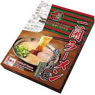 Ichiran Ramen Hakata Thin Noodles 5 Servings Set with Ichiran's Special Red Secret Powder