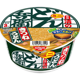 Nissin Foods Donbei Kitsune Udon Mini East 42g