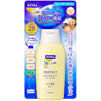 KAO NIVEA SUN Protecting Water Gel for Children SPF28 PA++ 120g