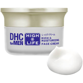 DHC Rich & Moisture Face Cream [DHC for MEN High Life].