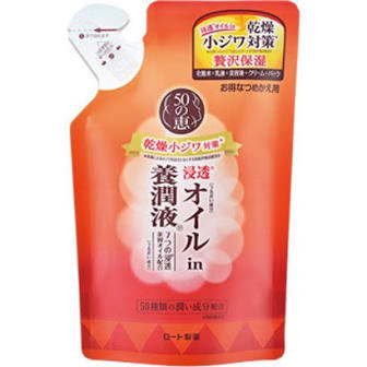 ROHTO Pharmaceutical Co. 50 Blessings Oil-in-Yojun Liquid Refill 200ml