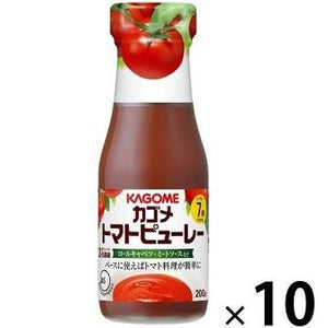 KAGOME Tomato Puree, Bottle 200g x10 pcs.